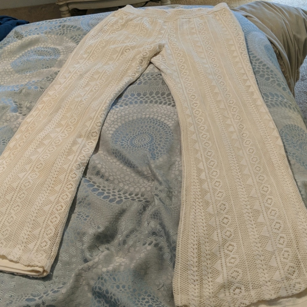 Cream dress pants